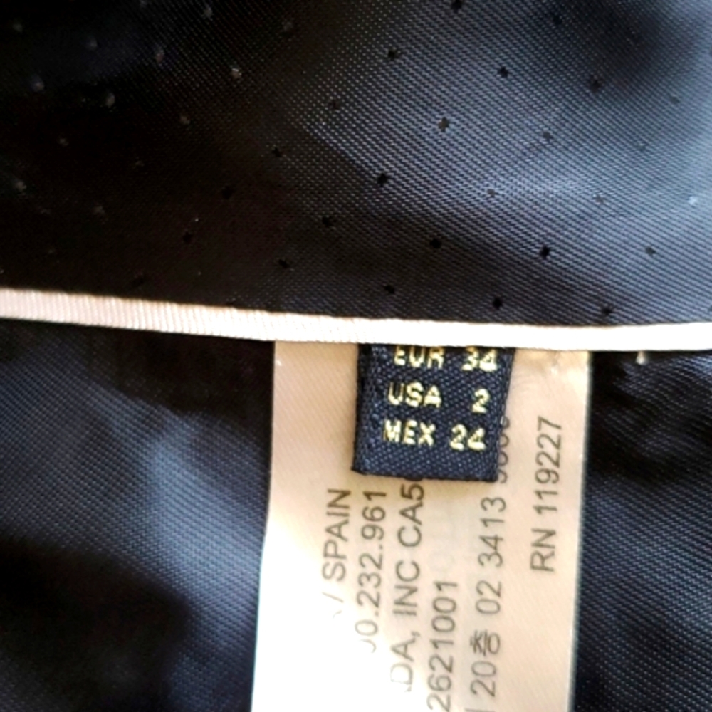 Massimo Dutti Black Textured Weave Suit Blazer - Picture 13 of 16